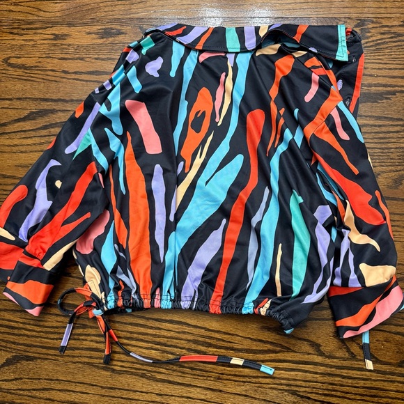 Fashion Nova Multicolor Button Down Shirt - Picture 3 of 6